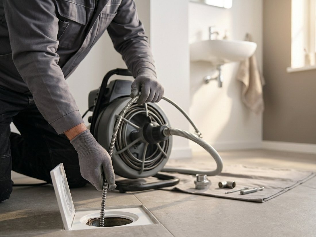 Verstopte afvoer ontstoppen — spoed