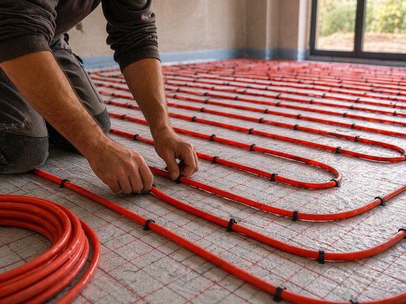 Vloerverwarming aanleggen